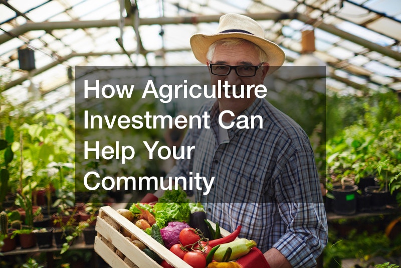 How Agriculture Investment Can Help Your Community