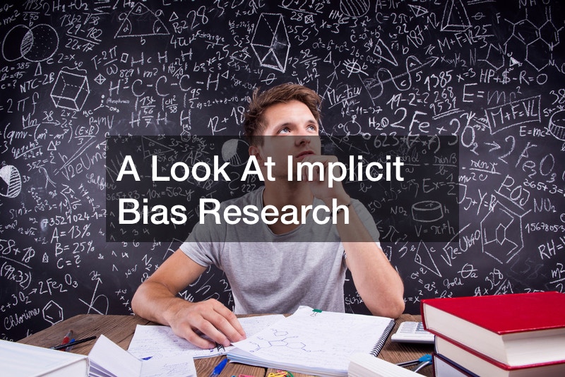 A Look At Implicit Bias Research